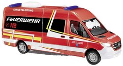 Model pojazdu uprzywilejowanego Busch 52625 H0 Mercedes Benz Sprinter długi straż pożarna Kühlungsborn