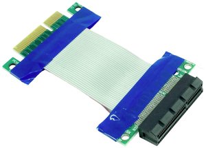 Inter-Tech Riser Card Extender 5 cm PCIe x4 88885458 Kabel Riser [1x PCIe - 1x PCIe]