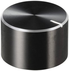 Pokrętło TRU COMPONENTS TC-11613840, z nakładką ze znacznikiem, (Ø x W) 20 mm x 13 mm, 1 szt.