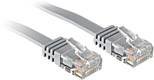 Kabel LAN LINDY 47494, 1 szt., RJ45, CAT 6, U/UTP, 5.00 m, szary