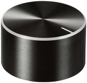 Pokrętło TRU COMPONENTS TC-11696508, z nakładką ze znacznikiem, (Ø x W) 30 mm x 17 mm, 1 szt.