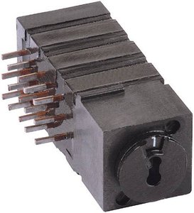 Przełącznik obrotowy Mentor 1843.9031, 60 V DC/AC, 0.5 A, Pozycje przełączenia 10, 1 szt.