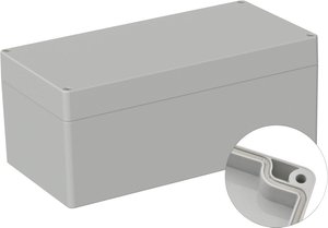 Obudowa zewnętrzna TRU COMPONENTS TC-9065556, (D x S x W) 240.5 x 120 x 100.5 mm, poliwęglan, 1 szt.