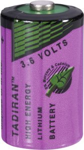 Bateria 1/2 AA Tadiran Batteries SL 750 S, 3.6 V, 1100 mAh, litowe, 1 szt.