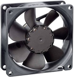 Wentylator osiowy EBM Papst 8412NG, 12 V/DC, 65 m³/h, (D x S x W) 80 x 80 x 25.4 mm