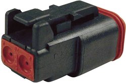 Złącze okrągłe seria DT TE Connectivity DT 06-2S-CE06, Ilość styków: 2, 1 szt.