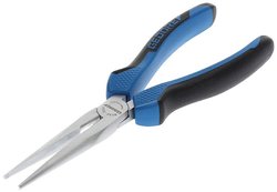 8132-200 JC - GEDORE - Szczypce półokrągłe 200 mm, rękojeść 2-komponentowa Szczypce płaskie, okrągłe Gedore 8132-200 JC 6719670, 200 mm