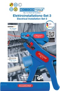 Zestaw zawiera Szczypce do ściągania izolacji no. 5 + Ściągacz z kabli koncentrycznych No. 2 Ściągacz izolacji WEICON TOOLS No 5 + No 2 52881003