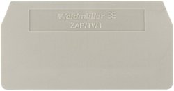 Płytki końcowe Pasujący do: PDU, PPE 2.5/4/3AN PAP 2.5/4/3AN Weidmüller 1896480000-1 Zawartość: 1 szt.