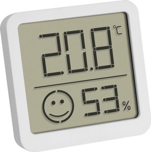 Termohigrometr TFA Dostmann 30.5053.02, Od -10 do +50 °C, 10 do 99 %