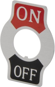Metka opisowa Motyw nadruku OFF/ON  TRU COMPONENTS TC-Indicator Plate ON/OFF 1 szt.