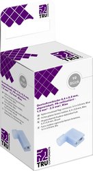 Złącze zaciskane kątowe, w pełni izolowane PA - 4,8 x 0,8 mm, niebieskie, 1,5mm² - 2,5mm² - 10 szt. TRU COMPONENTS T2010C366 Zestaw złączy zaciskanych 10 szt.