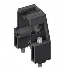 Obudowa złącza D-SUB Deltron Connectors DC 09 UN4, tworzywo sztuczne, 180 °, 45 °, 1 szt.