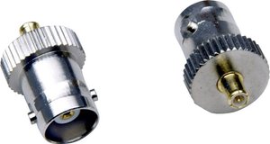 Adapter MCX TRU COMPONENTS 1579378 złącze męskie MCX - złącze żeńskie BNC  1 szt.