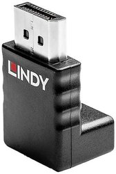 Przejściówka, adapter DisplayPort LINDY 41366, [1x złącze męskie DisplayPort - 1x złącze żeńskie DisplayPort]