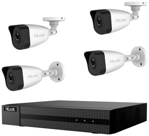 Zestaw monitorujący HiLook IK-4184BH-MH/P hl41bh, 4-kanałowy, z 4 kamerami, 2560 x 1440 px