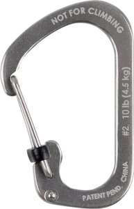 NITE Ize CSL2-11-R6 Karabinek  SlideLock Gr. 2  8.9 mm x 43.6 mm x 2.5 mm  1 szt.