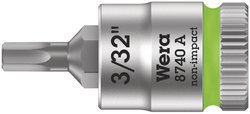 Nasadka 1/4'' (6,3 mm) Wera 8740 A 05003381001 wewnętrzny sześciokąt