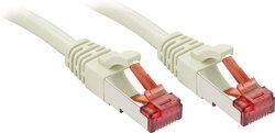 Kabel LAN LINDY 47705, 1 szt., RJ45, CAT 6, S/FTP, 3.00 m, szary