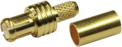 Złącze MCX Telegärtner J01270A0151 J01270A0151 złącze męskie proste 50 Ω 1 szt.