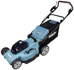 Kosiarka akumulatorowa 2x18V / 5,0 Ah, 2 akumulatory + ładowarka Kosiarka Makita DLM480PT2 DLM480PT2