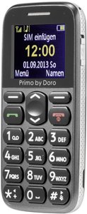 Telefon komórkowy dla Seniora Primo by DORO 215, 4.31 cm, 1.7 cal