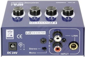 Wzmacniacz słuchawkowy LD Systems LDHPA4