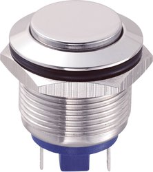 Przycisk wandaloodporny chwilowy TRU COMPONENTS GQ19H-10/J/S, 1 x wył/(wł), 1 szt.