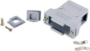 Obudowa złącza D-SUB Conec 165X11869XE 165X11869XE, tworzywo sztuczne, 180 °, 1 szt.
