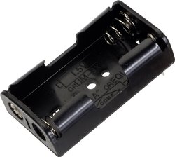 Uchwyt baterii 2x AA (R6) Pin stykowy TRU COMPONENTS BH-321-1P Komora baterii TRU COMPONENTS BH-321-1P 2 x AA, Pin stykowy