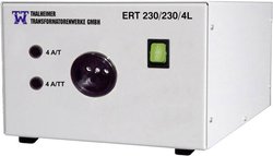 Transformator separacyjny, laboratoryjny napięcie stałe Thalheimer ERT 230//230/4L ERT 230//230/4L