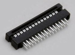 TRU COMPONENTS TC-2506345 Listwa ze złączami sprężynowymi z płaskim gniazdem kablowym Siatka: 2 mm Ilośc pinów: 14 Ilość rzędów: 2 1 szt.