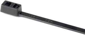 Opaska kablowa HellermannTyton T50RDH-PA66HS-BK 117-05050, 210 mm, poliamid, 100 szt.