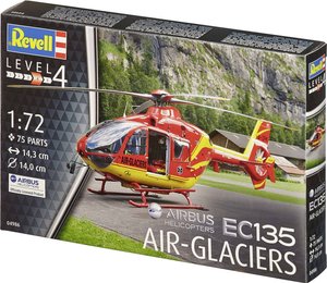 Model helikoptera do sklejania Revell 04986, Airbus EC-135 Air-Glaciers, 1:72