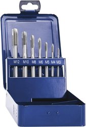Zestaw gwintowników maszynowych Exact HSSG 2380 DIN 371 B,7 szt.