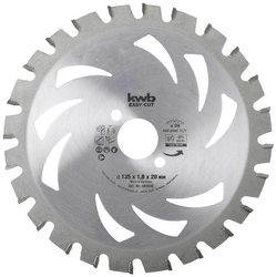 Tarcza tnąca z węglików spiekanych kwb  135 x 20 x 1.2 mm 1 szt.