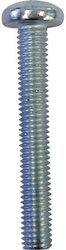 Wkręt z łbem soczewkowym Toolcraft, M2.5x12 mm, DIN 7985, 20 szt.