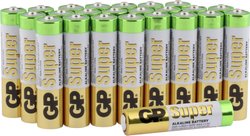 Bateria AAA/R03 GP Batteries Super  1.5 V 24 szt.