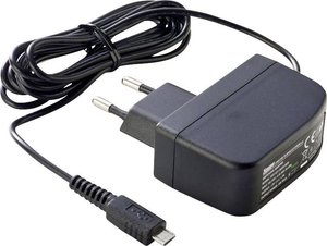 Zasilacz wtyczkowy, stałonapięciowy Dehner Elektronik SYS 1638-0605-W2E micro USB 1.2 A 6 W
