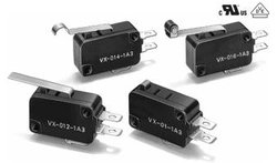 Mikroprzełącznik Omron VX-5-1A2, 1 zestyk przełączny, 1 x wł/(wł), 30 V/DC, 5 A, 1 szt.