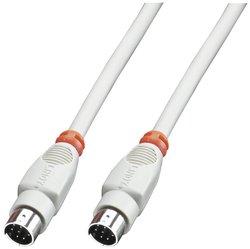 Kabel szeregowy LINDY 31539, [1x złącze męskie mini-DIN - 1x złącze męskie mini-DIN], 5.00 m