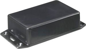 Obudowa do płytek Euro Hammond Electronics, ABS, czarny, (D x S x W) 85 x 56 x 25 mm, 1 szt.