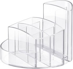 HAN RONDO 17460-23  Pojemnik na długopisy przeźroczysty Ilość przegródek: 9