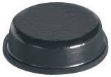 Nóżki samoprzylepne, PB Fastener BS-34-BK-R-12 BS-34-BK-R-12   (Ø x W) 9.5 mm x 3.2 mm czarny 12 szt.