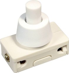 Przełącznik wciskany interBär 3030-276.02, 13 mm, 250 V/AC, 2 A, 1 szt.