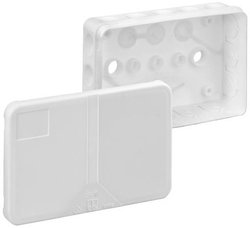 Puszka instalacyjna Spelsberg 2K-16-L/w, IP55, (D x S x W) 85 x 130 x 37 mm, biały, 1 szt.