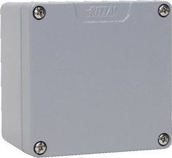 Obudowa uniwersalna Rittal GA 9108210, aluminium, szary (ral 7001), (D x S x W) 122 x 80 x 120 mm, 1 szt.