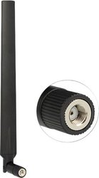 Delock Antena WLAN 802.11 ac/a/h/b/g/n RP-SMA złącze dookólne 4 ~ 7 dBi Delock 88899 Antena prętowa WLAN 7 dB 2.4 GHz, 5 GHz