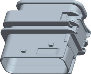 Obudowa złącza pin żeńskiego na PCB TE Connectivity HDSCS, MCP 1-1564412-1, automotive, piny: 18, 1 szt.