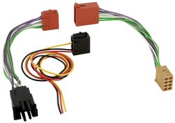 ACV 57-1325 Adapter radiowy ISO Pasuje do (Marka samochodu): Audi, Porsche, Seat, Skoda, Smart